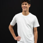 wit t-shirt basic heren