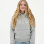 grijs hoodie basic dames