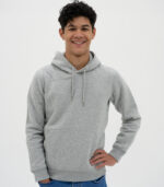 grijs hoodie basic heren