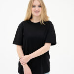 zwart t-shirt basic dames