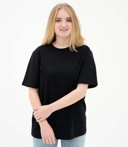 zwart t-shirt basic dames