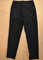10005 zwart broek mom jeans met glitters achterkant