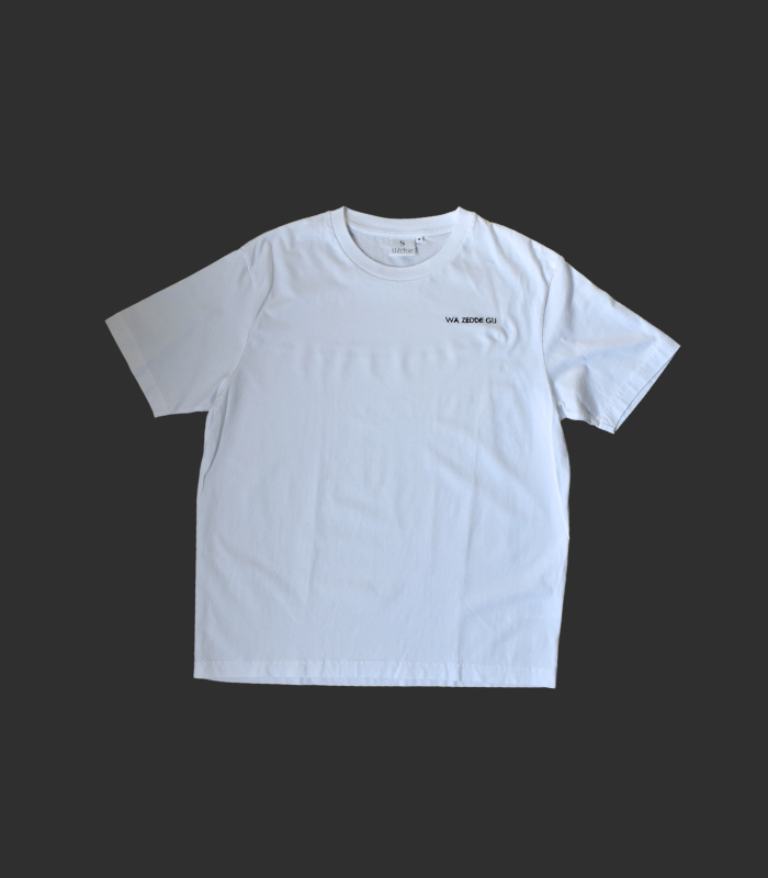 7103 wit t-shirt wa zedde gij