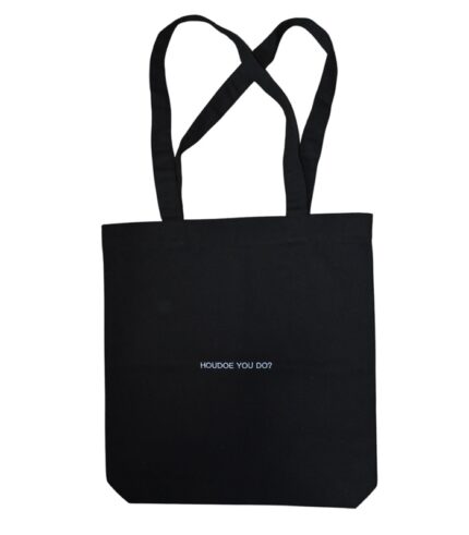 8000 zwart tote bag houdoe you do