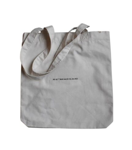 8003 canvast tote bag as ge t mar naor oe zin hed