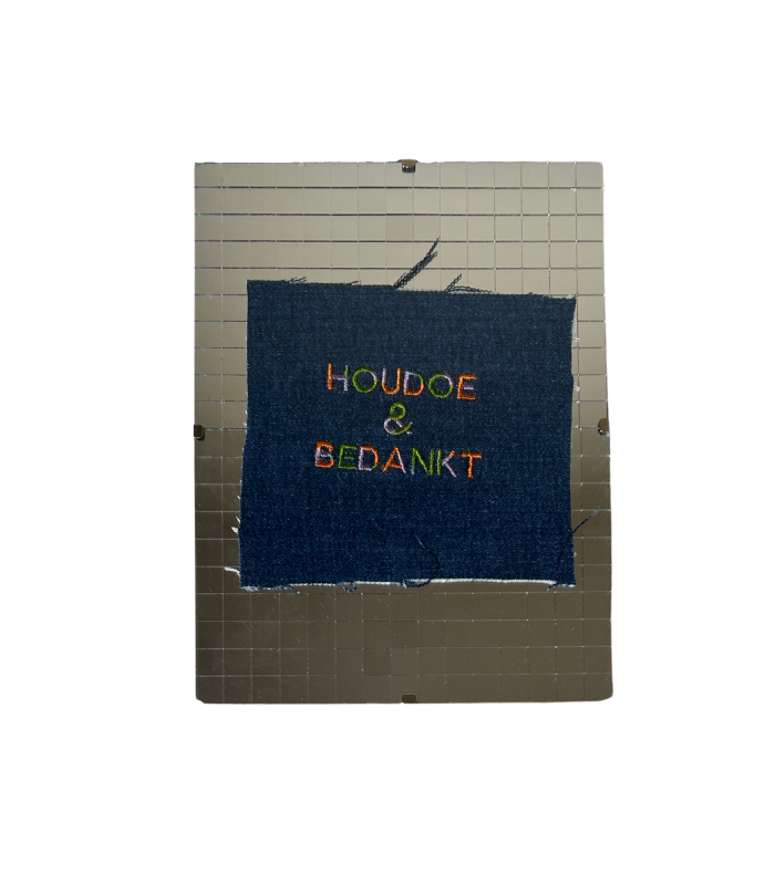 8101 framloze lijst houdoe en bedankt 15x20 cm