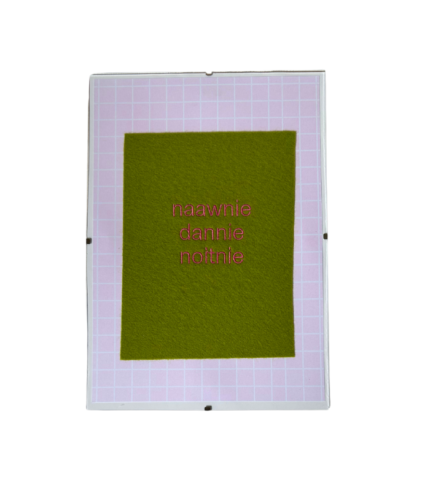 8104 framloze lijst naawnie dannie noitnie 21x30 cm