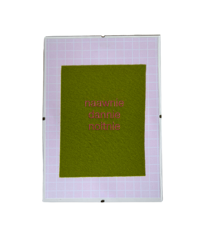 8104 framloze lijst naawnie dannie noitnie 21x30 cm