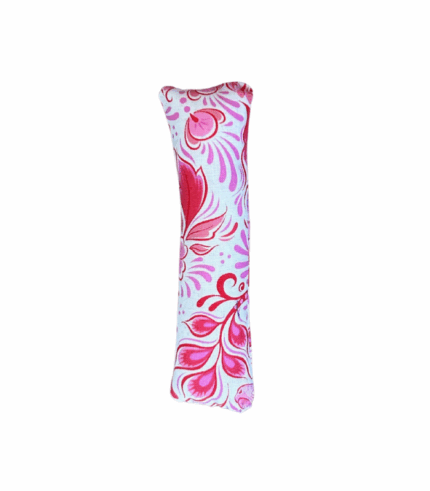 90001 stofletter rood roze print 16cm